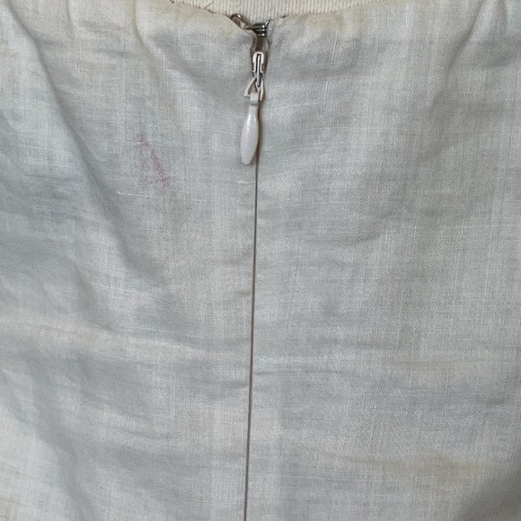 Robert Rodriguez Ivory Ramie Halter Top 8 - Picture 13 of 13